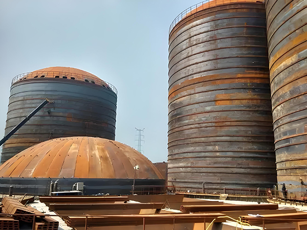 东城焦粉钢板仓